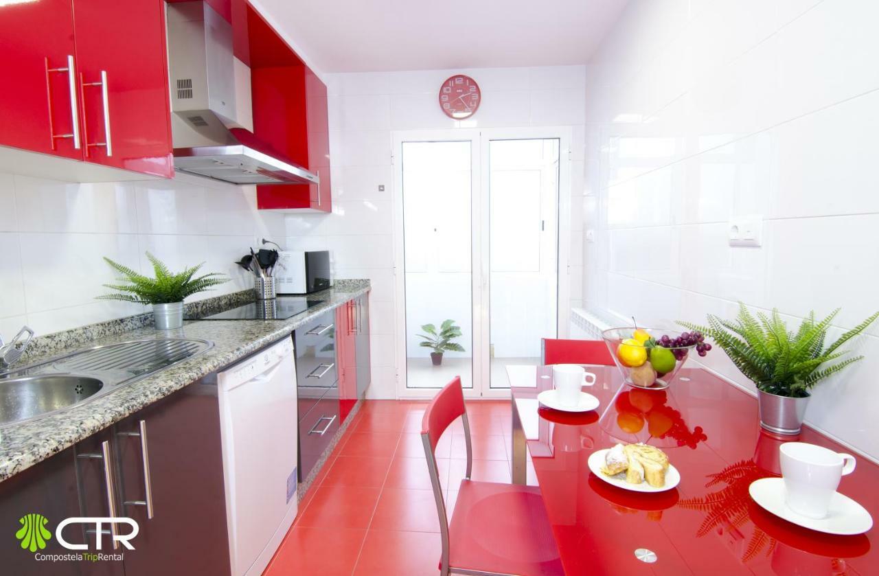 شقة سانتياغو دي كومبوستيلا  في Apartamento Con Excelente Conexion & Garaje المظهر الخارجي الصورة